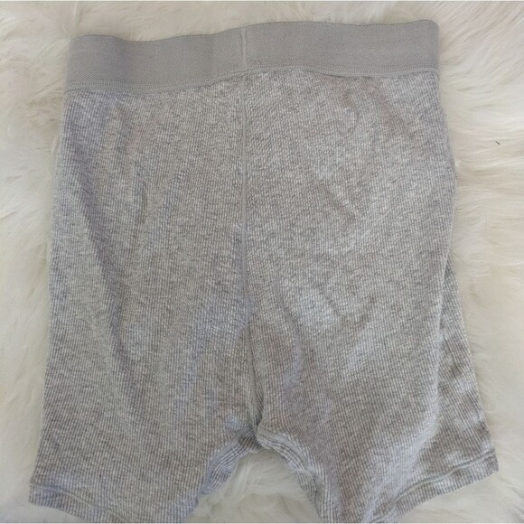 Skims Cotton Rib Boxers Heather Gray Grey Ribbed Boxer Briefs XS - Picture 6 of 6